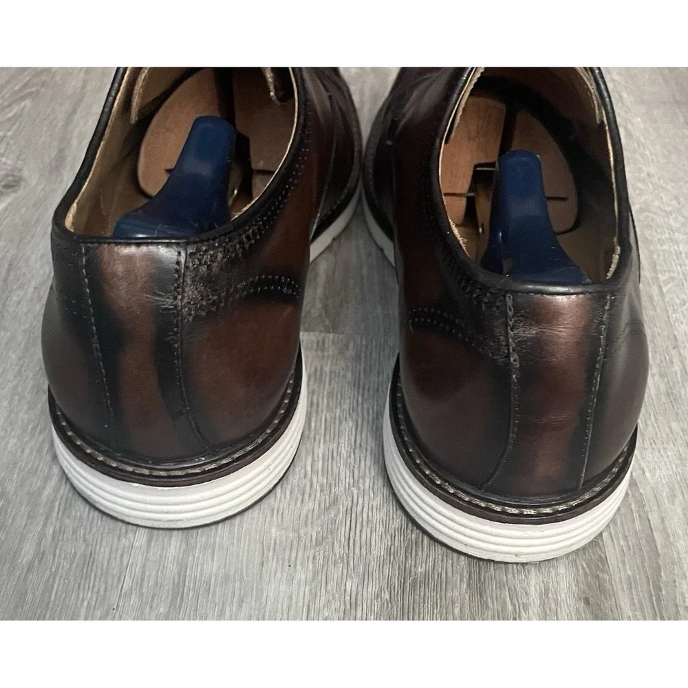 Belvedere Studio Wingtip Leather ‎ Oxford Shoes Men's 11